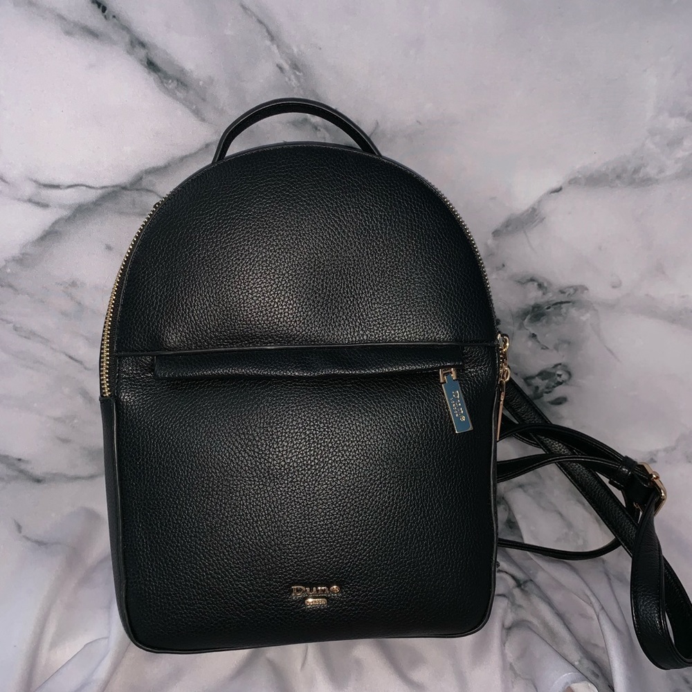 Dune Simple Black Backpack